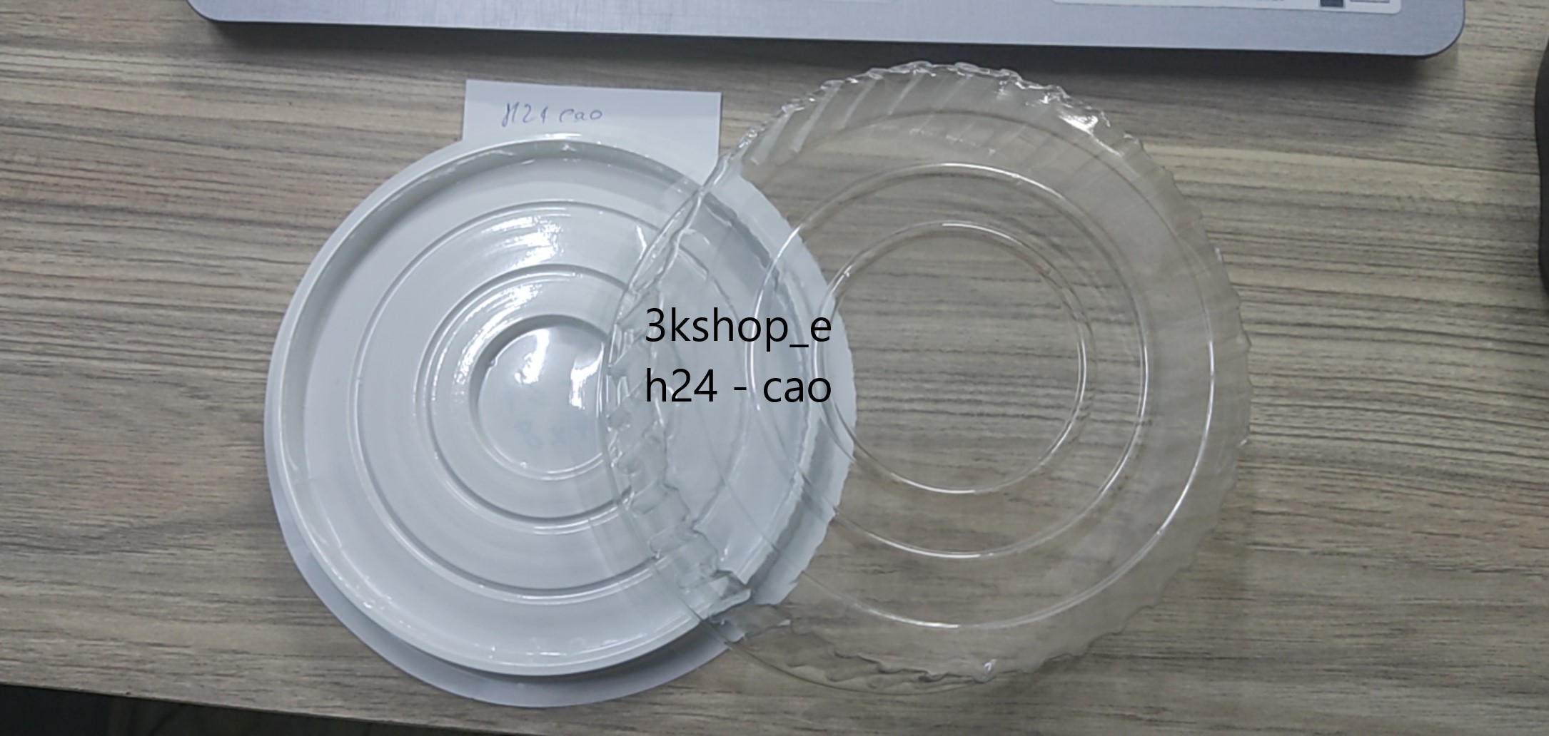 [HCM]50 HỘP NHỰA ĐỰNG BÁNH ĐẾ TRẮNG H24 CAO KÍCH THƯỚC 14 X 14 CM X 8 CM H24