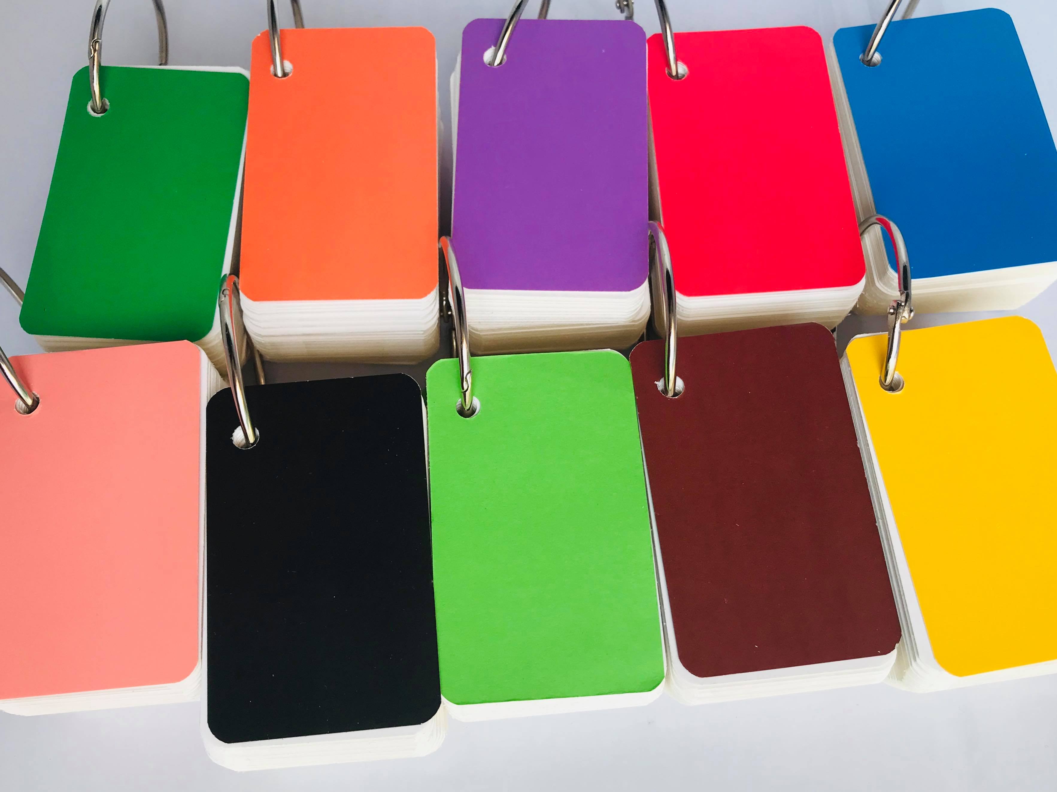 [HCM]Bộ thẻ FlashCard 1000 tờ ghi nhớ học từ vựng ngoại ngữ tặng bút lông 2 đầu– Học tiếng ngoại ngữ bìa Nhiều màu