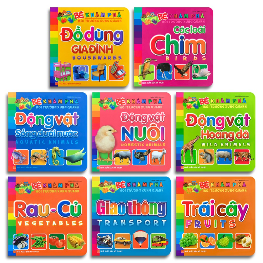 Sách: Combo Bé Khám Phá Môi Trường Xung Quanh