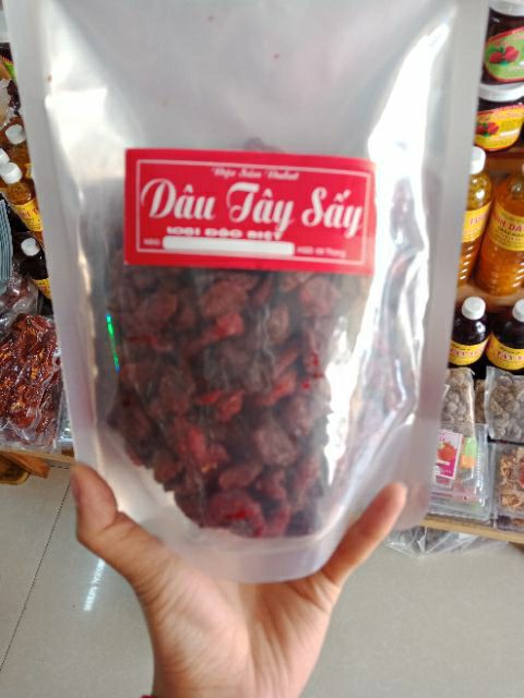 500gr dâu tây sấy dẻo chuẩn loại 1