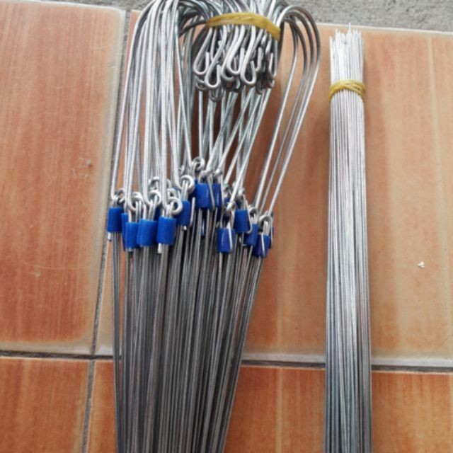 10 móc treo lan kẽm 70cm