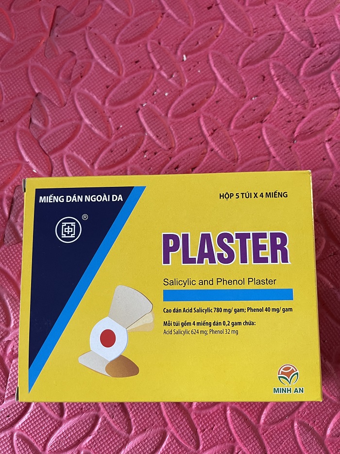 Miếng dán mụn cóc plaster