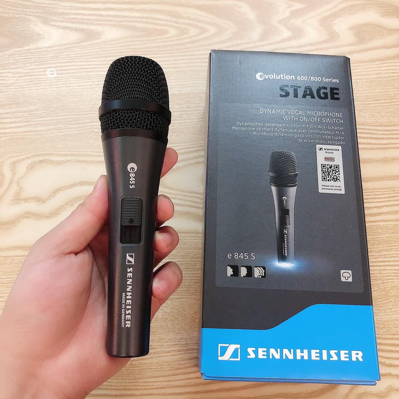 Micro dynamic sennheiser e845s vocal microphone chính hãng