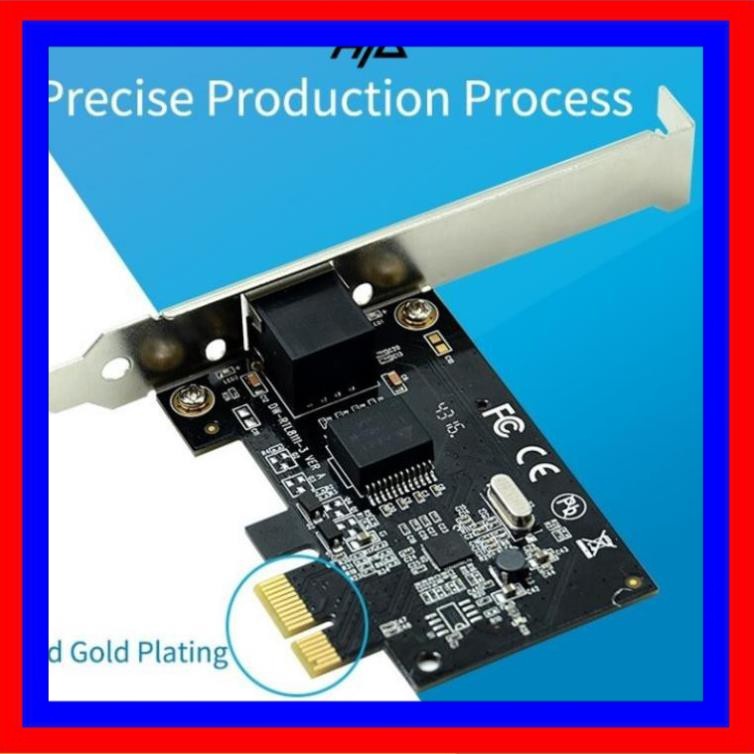 Card pci express to lan main h61 giao tiếp máy tính pci express x1.cplh