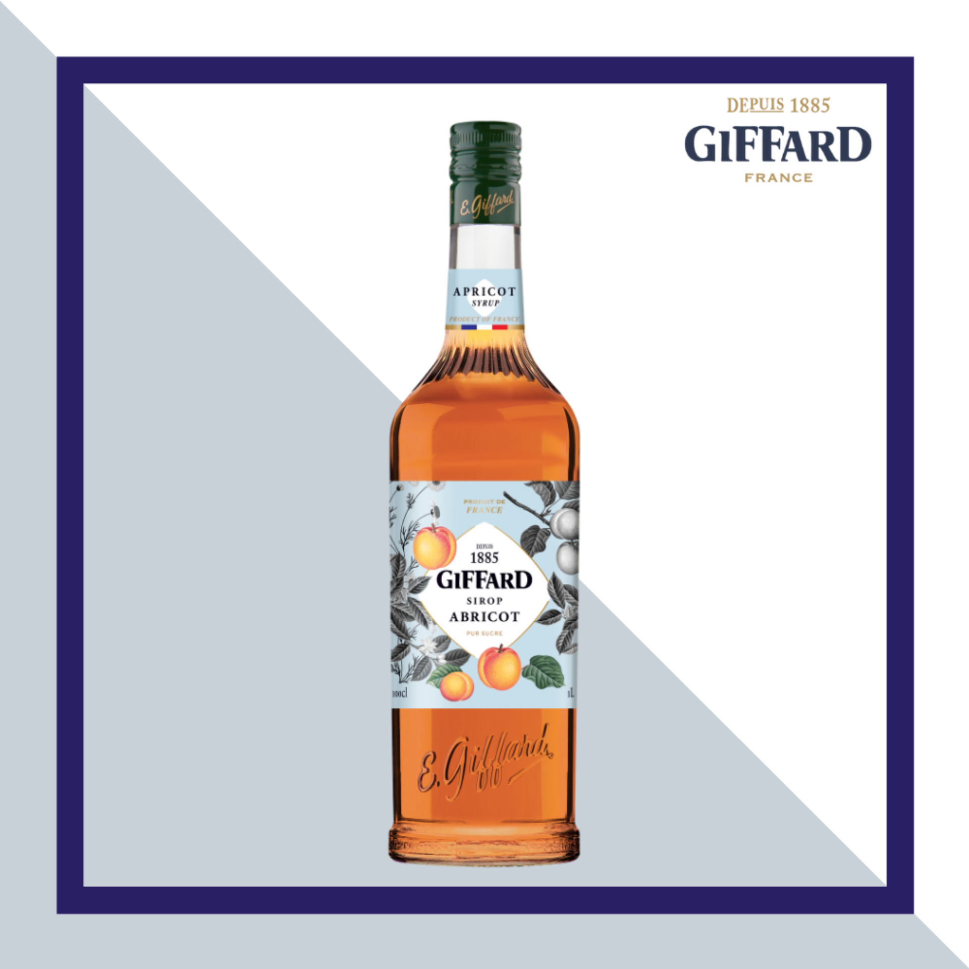 Siro Mơ (Apricot Syrup) 1000ml Giffard Vietnam