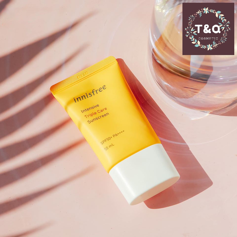 Kem Chống Nắng Innisfree Intensive Triple-Shield Sunscreen- an toàn cho cả bà bầu