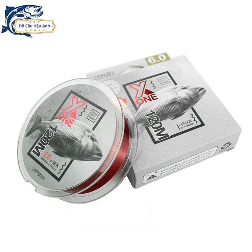 Cước câu cá siêu bền X-ONE Lylon Nhật Bản DC15 Hậu Anh FISHING cước câu cá tàng hình cắt nước nhanh siêu khoẻ cước câu cá lực kéo mạnh chịu tải trọng lớn