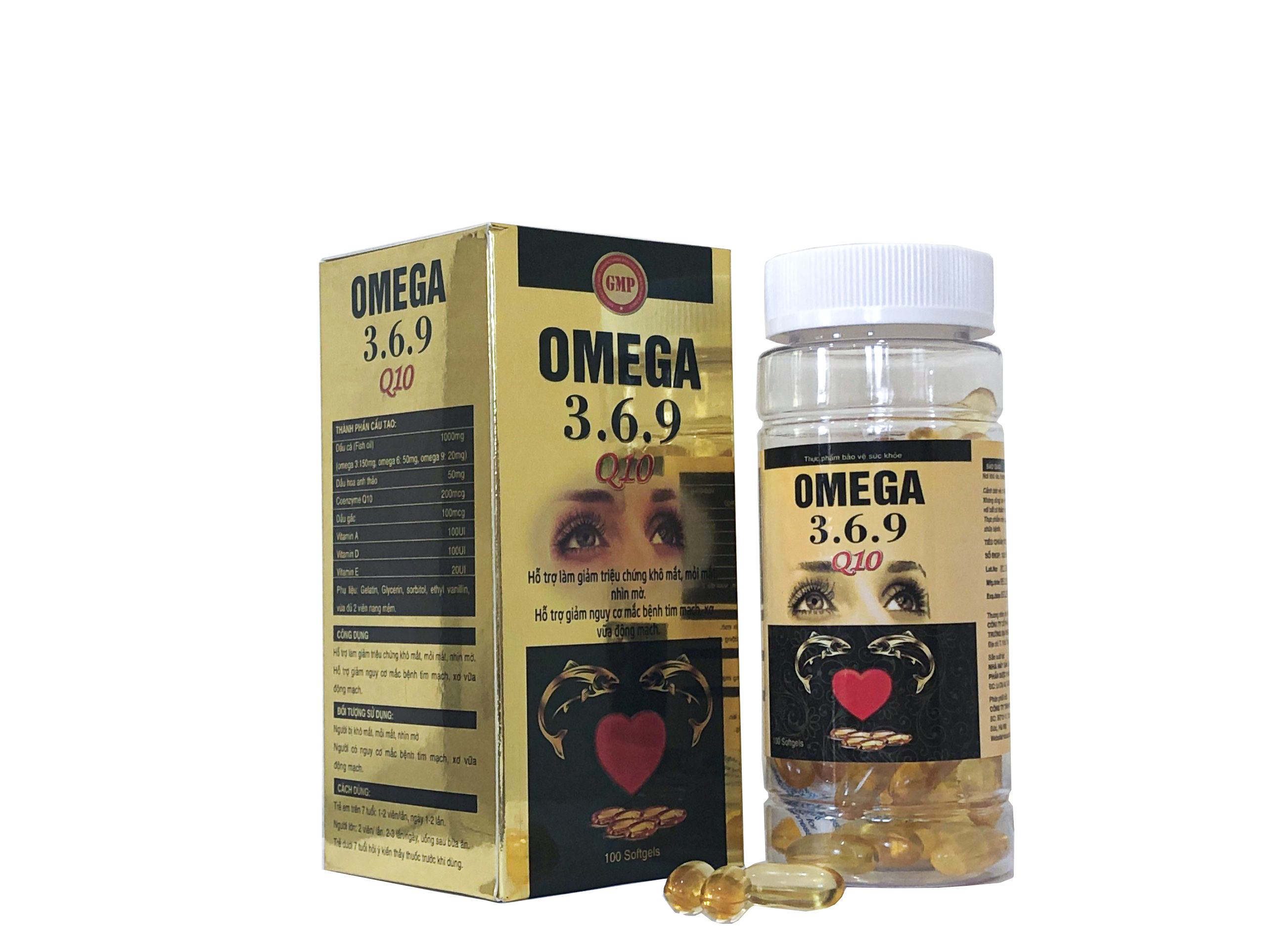Dầu cá omega 3,6,9 q10