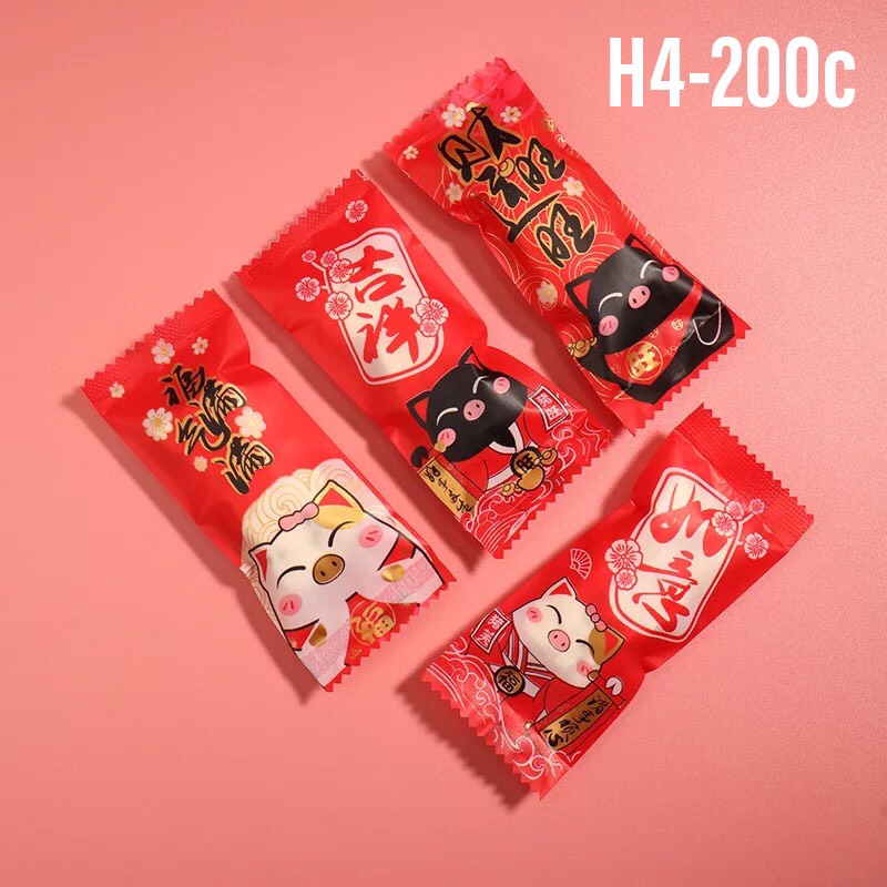 200 túi đựng kẹo nougat h04