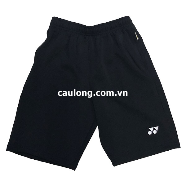 Quần lững cầu lông nam yonex đen trơn