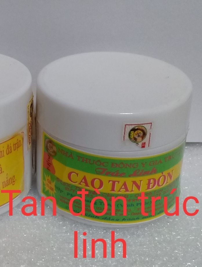 Cao tan đòn trúc linh lọ 100g