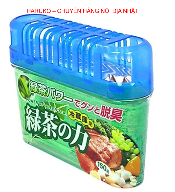 Hộp khử mùi tủ lạnh hương trà xanh - Hàng nội địa Nhật