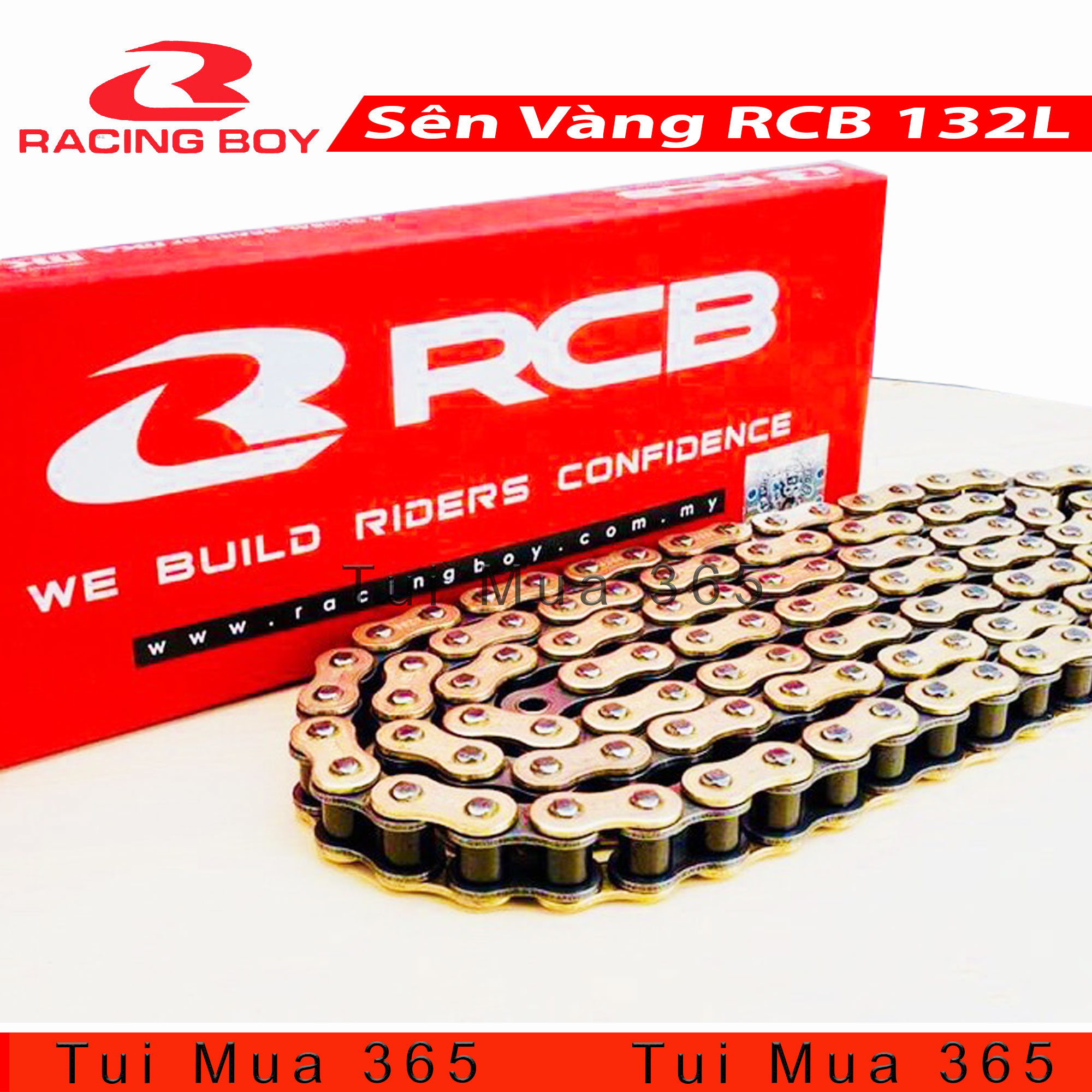 [HCM]Sên Vàng RCB 132L Dùng Nhiều Dòng Xe Exciter Winner Raider Sonic TFX Sirius Dream