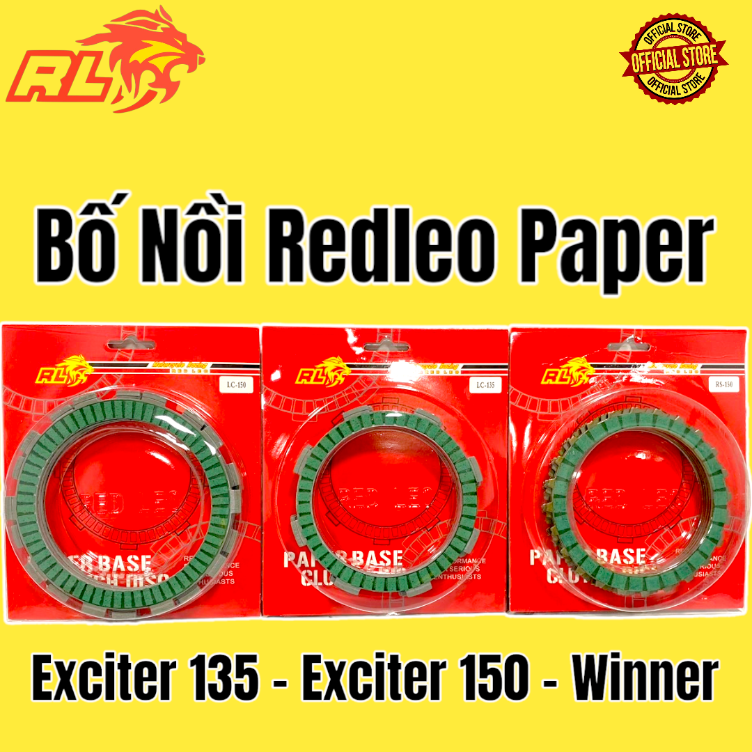 Bố nồi redleo exciter 135 exciter 150 winner 150 100% paper