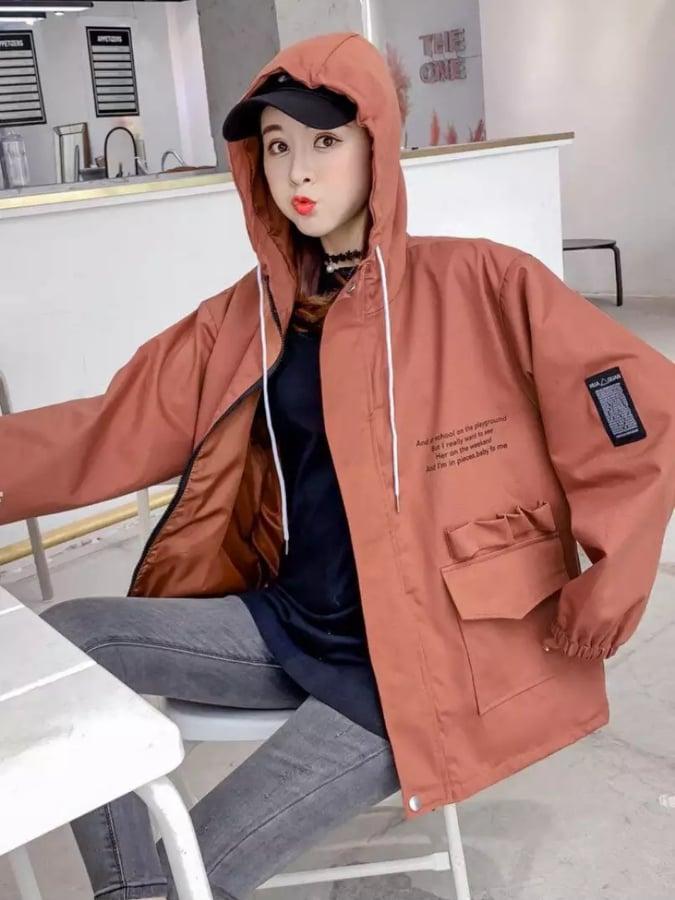 ÁO KHOÁC NỮ TÚI HỘP SIÊU ĐẸP,VẢI KAKI SIÊU CHẤT,CÓ LỚP LÓT DÙ BÊN TRONG