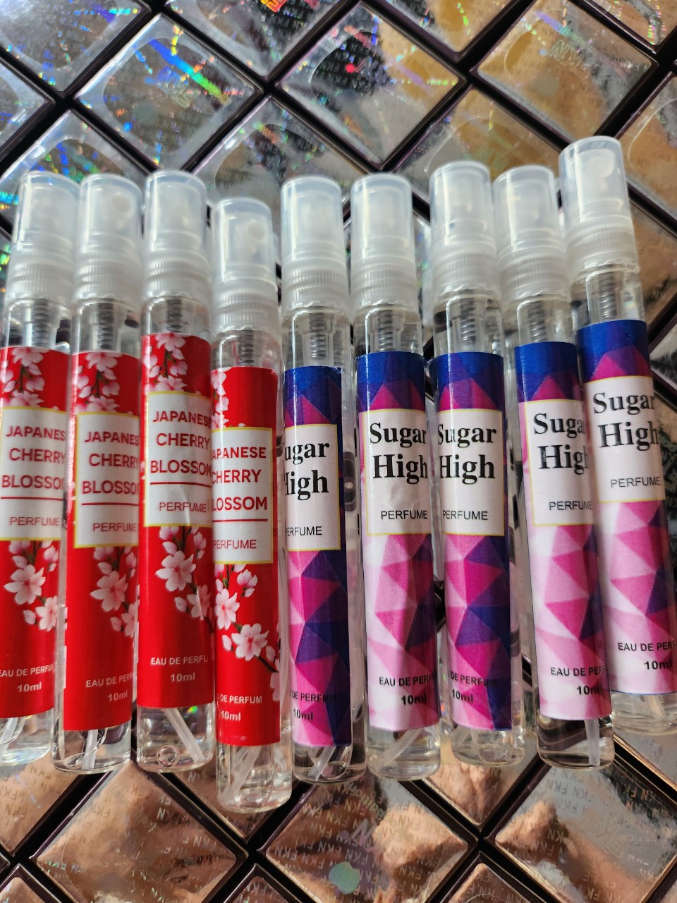 Set 2 chai nước hoa xịt thơm Body mist chai chiết mini 10ml Xịt thơm Toàn Thân Body Mist