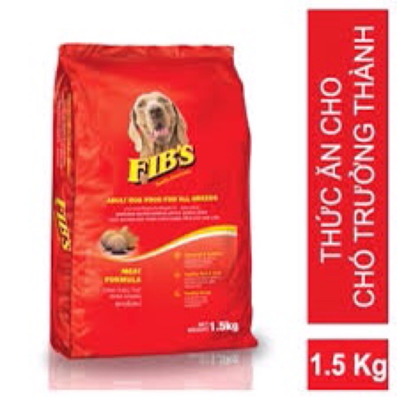 Thức ăn cho chó fib's 1,5kg