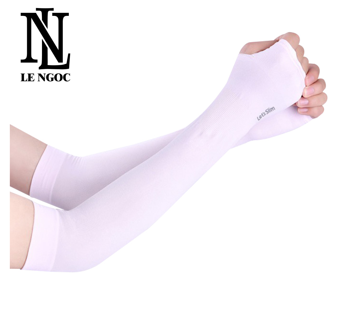 [HCM]Găng Tay Chống Nắng Xỏ Ngón Let s Slim