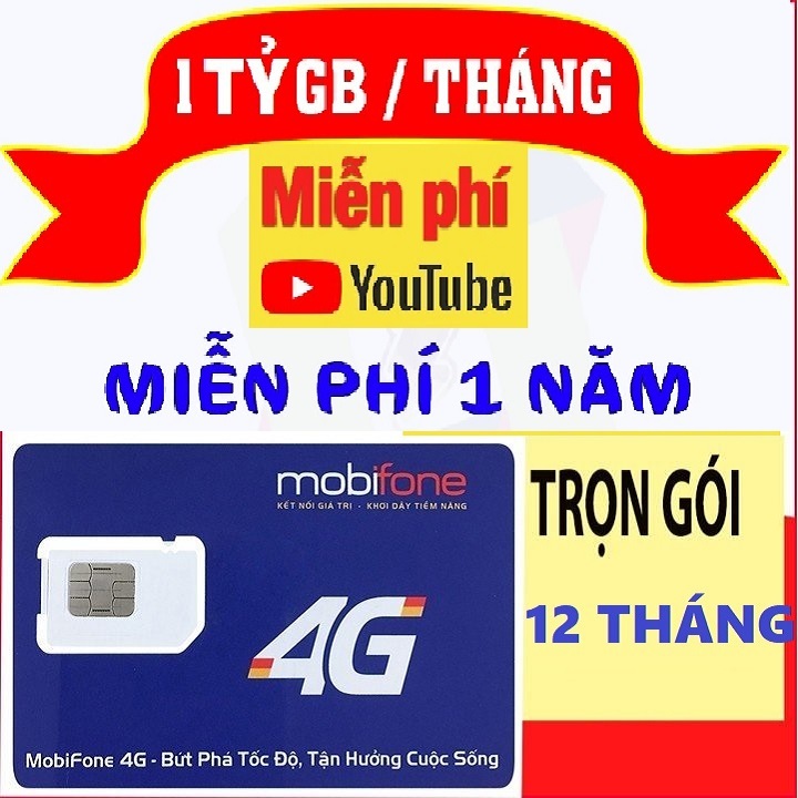 Sim 4G 1 Năm Dài Kì Data Không Giới Hạn data có sẵn gói cước không cần nạp tiền 6Car80/12Car80/6MDT150/12MDT150.CHƯA KÍCH HOẠT