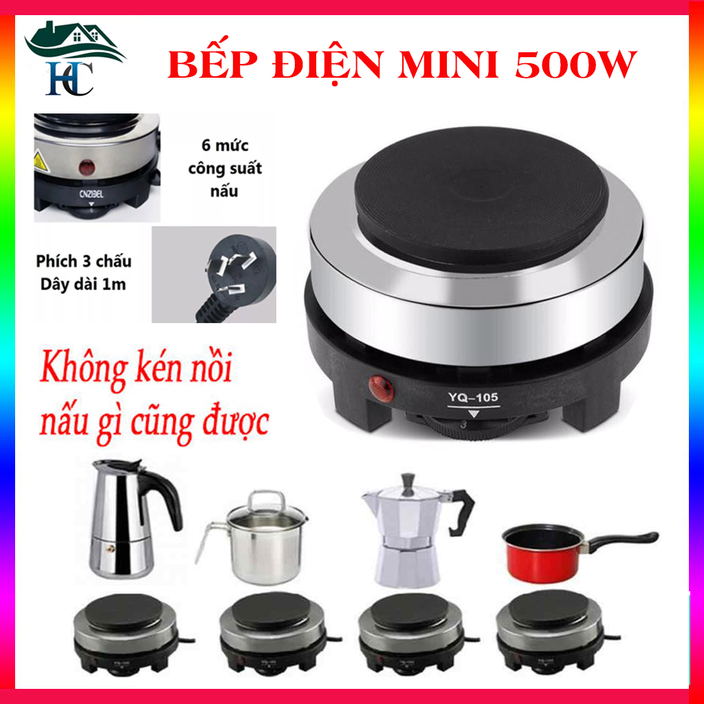 [Giá tốt] Bếp điện mini pha cafe - Bếp điện mini 500w - Bếp điện đa năng - Bếp điện từ mini - Bếp điện đơn - Bếp từ đơn - Bep dien mini - Bếp điện từ giá rẻ - Bếp điện mini siêu nhỏ - Bếp điện mini du lịch