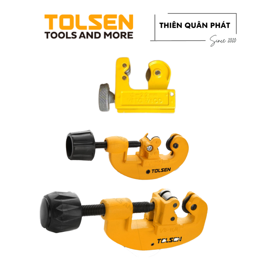 Dao cắt ống kim loại Tolsen 33003 , 33004 , 33005 chuyên dùng cắt các loại ống đồng, ống kẽm...trong ngành điện lạnh