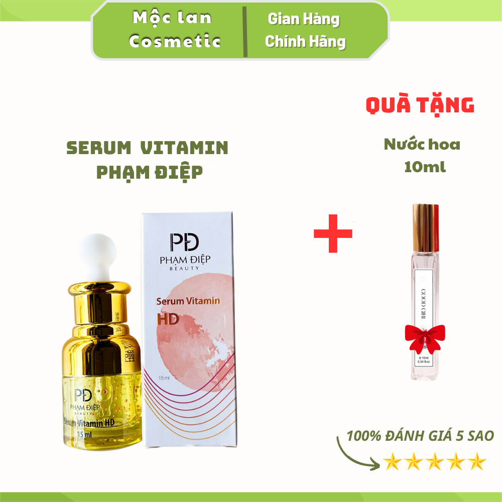 Serum Phạm Điệp HD dưỡng trắng da + Tặng nước hoa