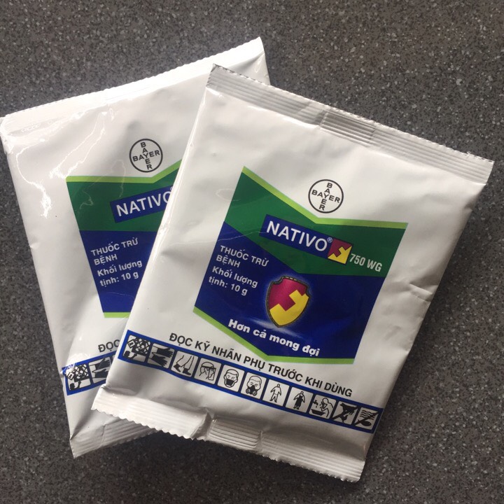 Thuốc trừ bệnh rỉ sắt, thán thư Nativo 10gr