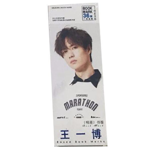 Hộp ảnh Bookmark Vương Nhất Bác Trần Tình Lệnh Ma Đạo Tổ Sư Lam Vong Cơ Tiêu Chiến Ngụy Vô Tiện tập ảnh đánh dấu sách 36 tấm