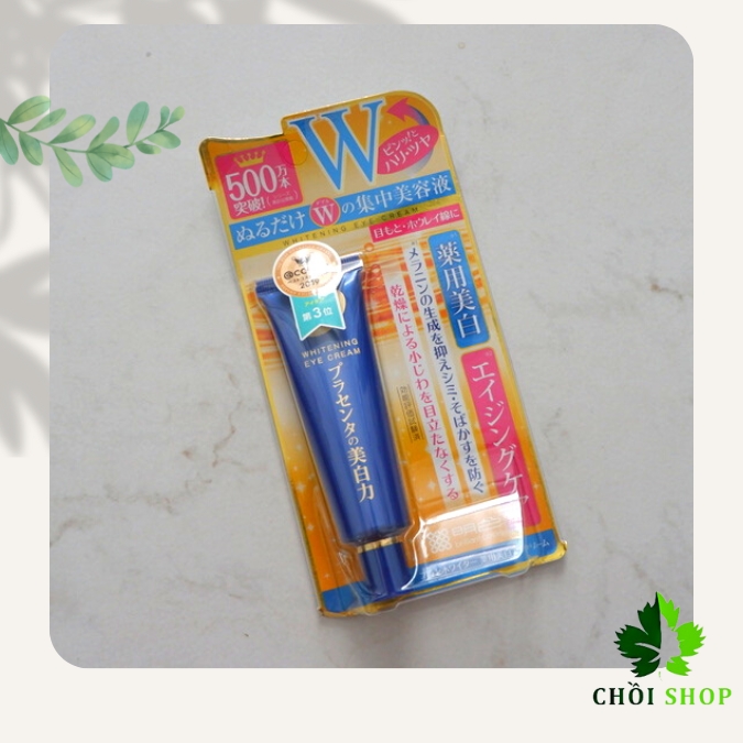 Kem Mắt Meishoku Giảm Thâm, Chống Lão Hoá - Meishoku Medicated Whitening Eye Cream 30g