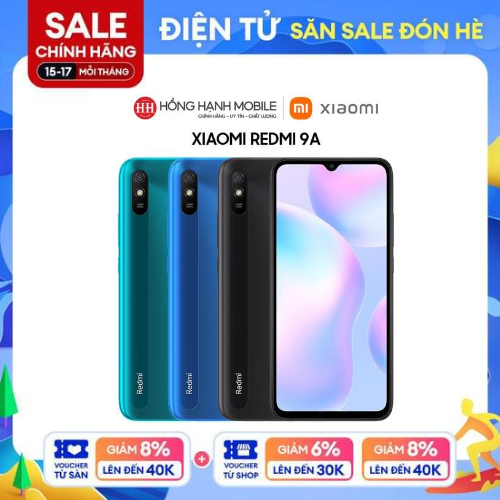 Điện thoại xiaomi redmi 9a 2gb/32gb - hàng chính hãng