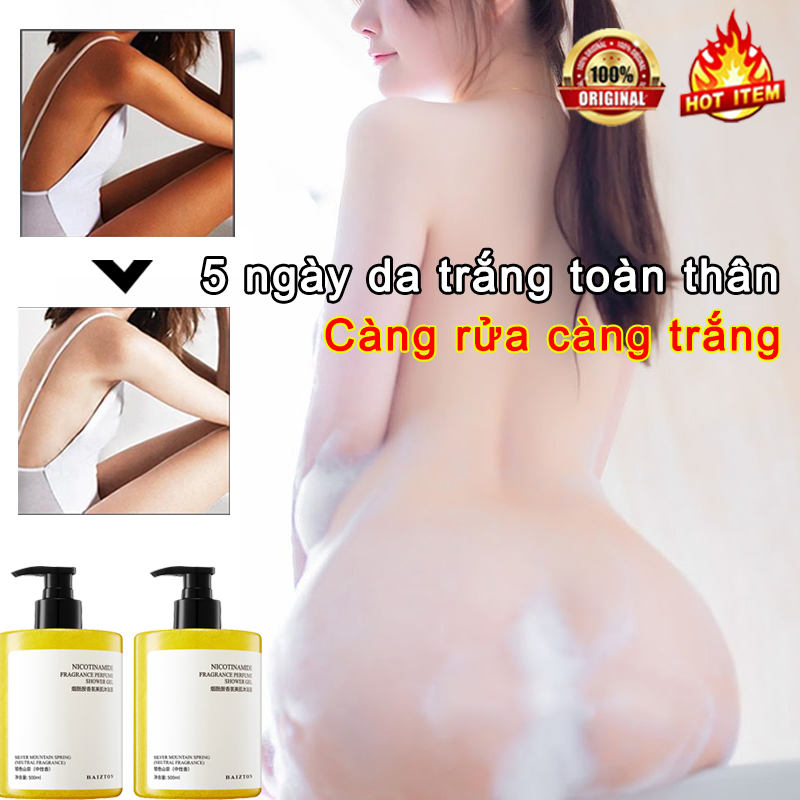 Sữa tắm thơm 500ml Lưu hương liên tục trong 24 giờ Tắm & Chăm Sóc Cơ Thể Sữa tắm hương thơm dịu nhẹ chống ve dưỡng ẩm làm trắng da Shuhua
