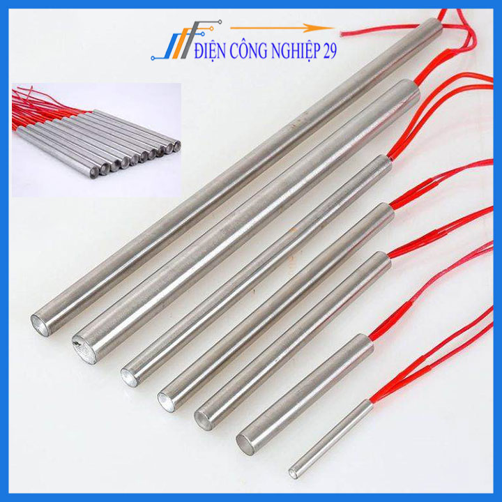 Thanh điện trở sấy khuôn,thanh gia nhiệt phi 8 ti nhiệt khuôn đúc