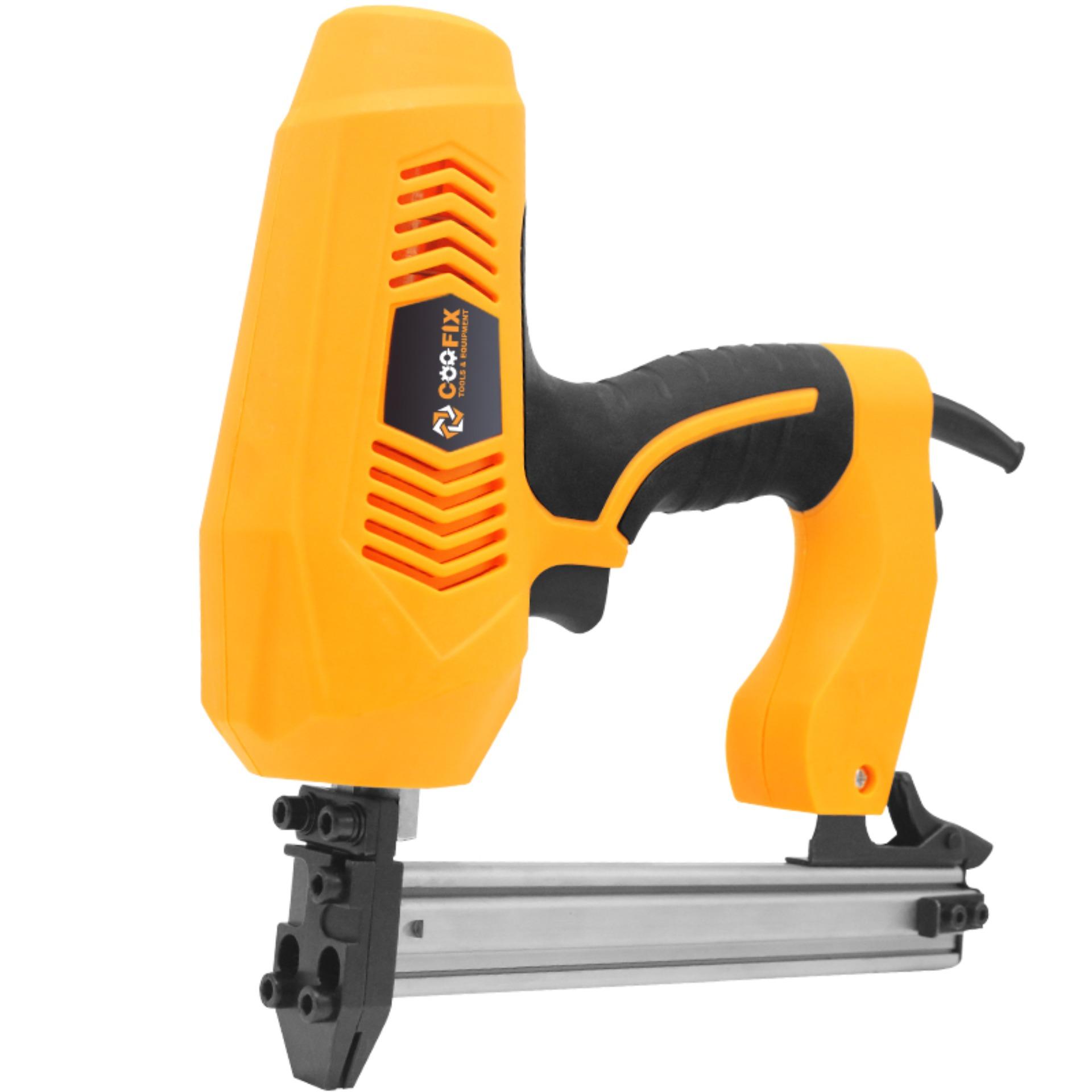 Máy bắn đinh bê tông thế hệ mới 2019  siêu mạnh ( màu vàng ) - máy to mạnh  mẽ ít bị kẹt đinh