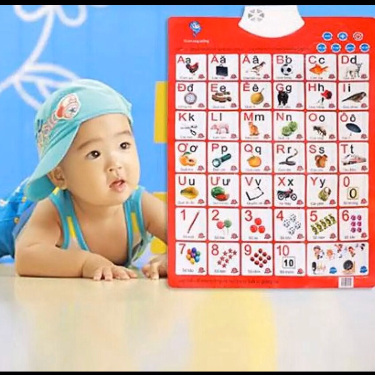 Bảng chữ cái thông minh cho Be- Bảng nói 2 mặt