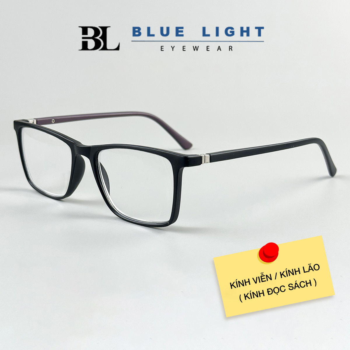  Kính Viễn Thị Lão Đọc Sách Lắp Sẵn Độ Gọng Nhựa Dẻo Nhẹ Cho Người Trung Niên Già Lớn Tuổi Ông Bà Cha Mẹ Đen Nhám 