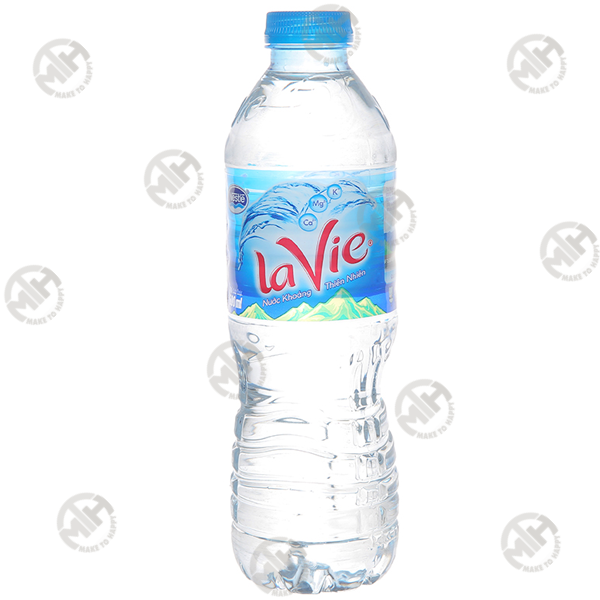Chai nước uống Lavie 500ml
