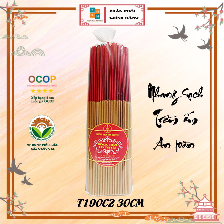 Trầm hương Tân Nguyên, hương trầm, nhang hương đốt mùi thơm tự nhiên an toàn sức khỏe loại túi 500g 320 que dùng cho thờ cúng