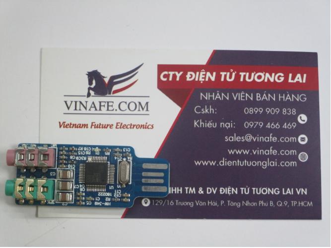 [HCM]Mạch Âm Thanh Cho Máy Tính CM108 USB
