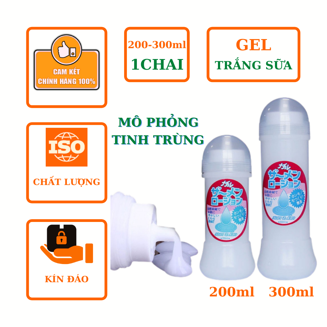 [ Sản phẩm hỗ trợ sức khỏe ] Gel trắng sữa làm trơn massage bôi ngoài giúp giảm đau dạng dịch màu trắng tinh