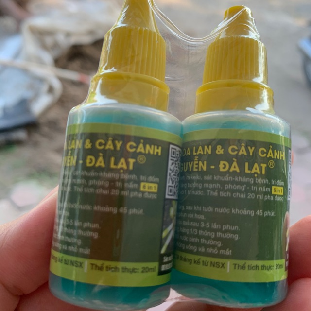 2 lọ chế phẩm hùng nguyễn - siêu ra rễ, kích ky, trừ nấm