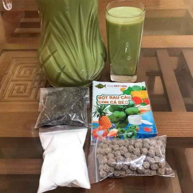 Set Nguyên Liệu Làm Trà Sữa Thái Xanh/Thái ĐỏThái Đỏ - Set Full