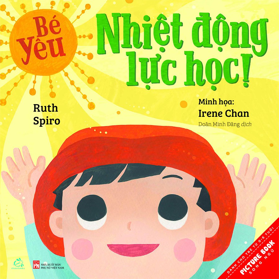 Sách Song Ngữ Stem Bé Yêu Nhiệt Động Lực Học