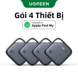 UGREEN Apple Airtag Finder Security Thẻ Thông Minh Định Vị Thông Minh Chống Mất Bluetooth5.0 Finder Smart Tag Locator Theo Dõi Finder Định Vị Cho iPhone / iPad / Mac 1 Pack/2Packs Model:45297
