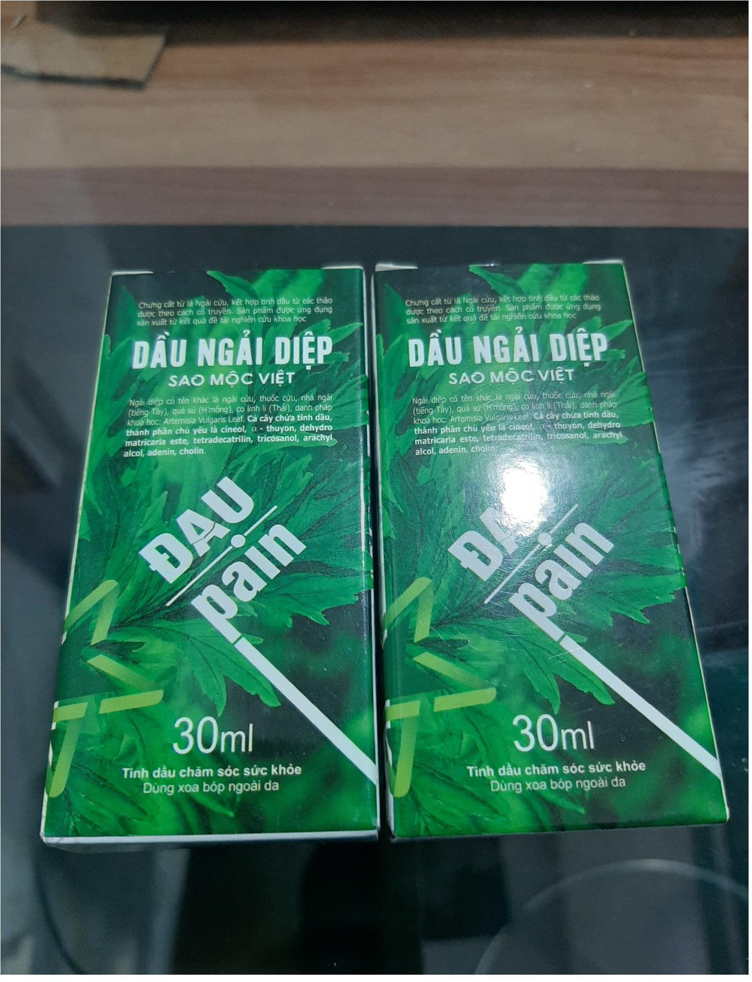Tinh dầu Ngải cứu Đau Pa.in - Chai thủy tinh nắp vặn 30ml
