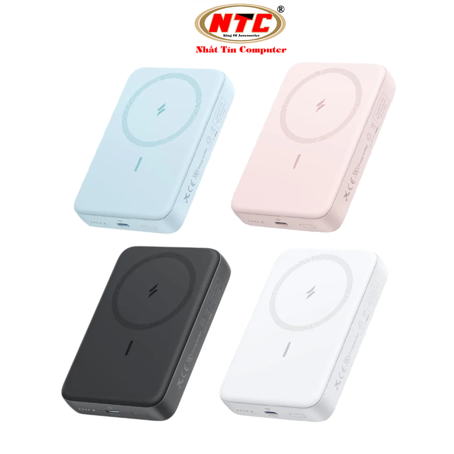 Pin sạc dự phòng không dây Anker Zolo A1684 10000mAh, TypeC PD 30W, Sạc Magsage 15W - Nhất Tín Authorised Store