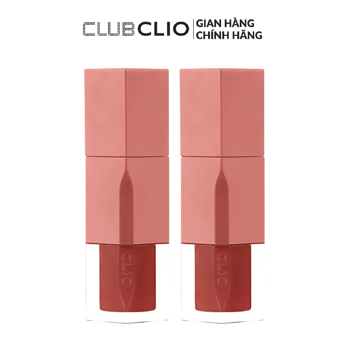 Combo 2 son tint mịn môi clio dewy blur tint 3.2g