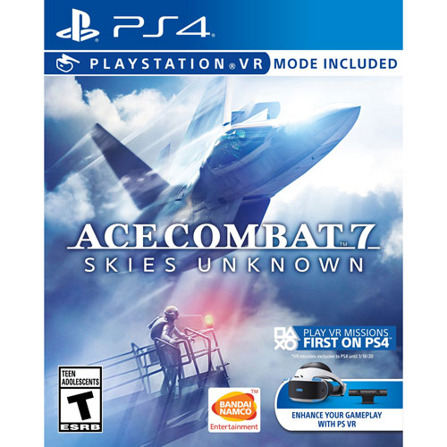 Đĩa game ps4 ace combat 7 skies unknown