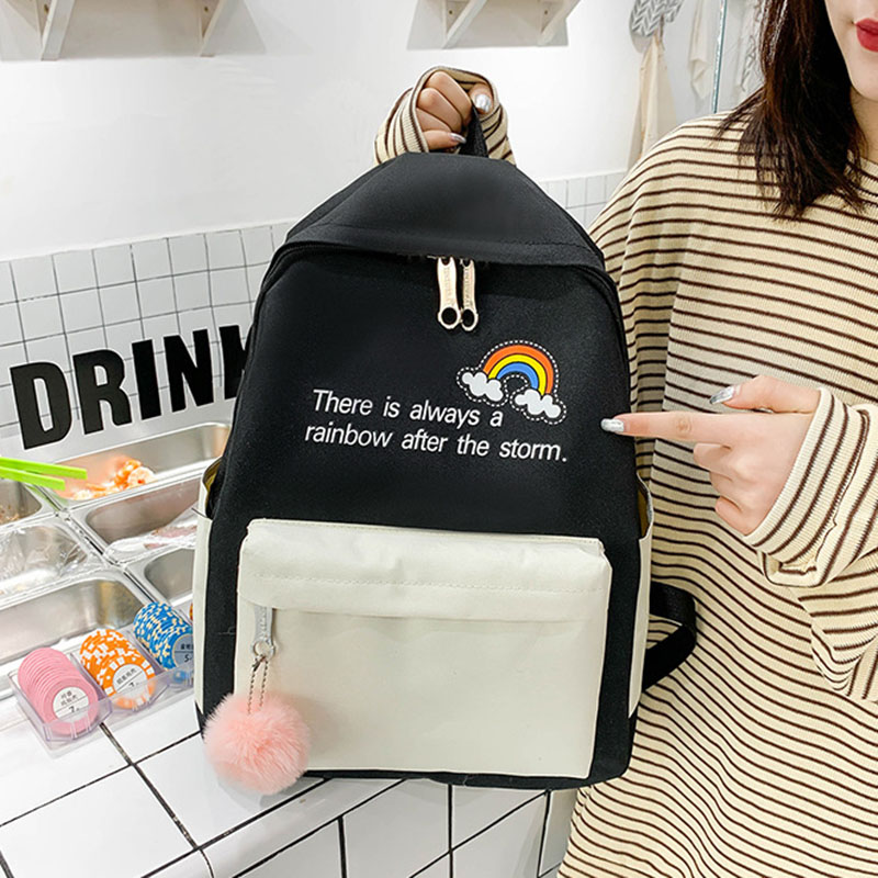 [HCM]balo nữ cầu vồng siêu to ba lô hót nhất hiện nay ba lô nữ đi học balo nữ đi chơi ba lô nữ ba lo ba lô balo nữ đi học hàn quốc cá tính  ba lô nữ balo đi học balo học sinh - B2056