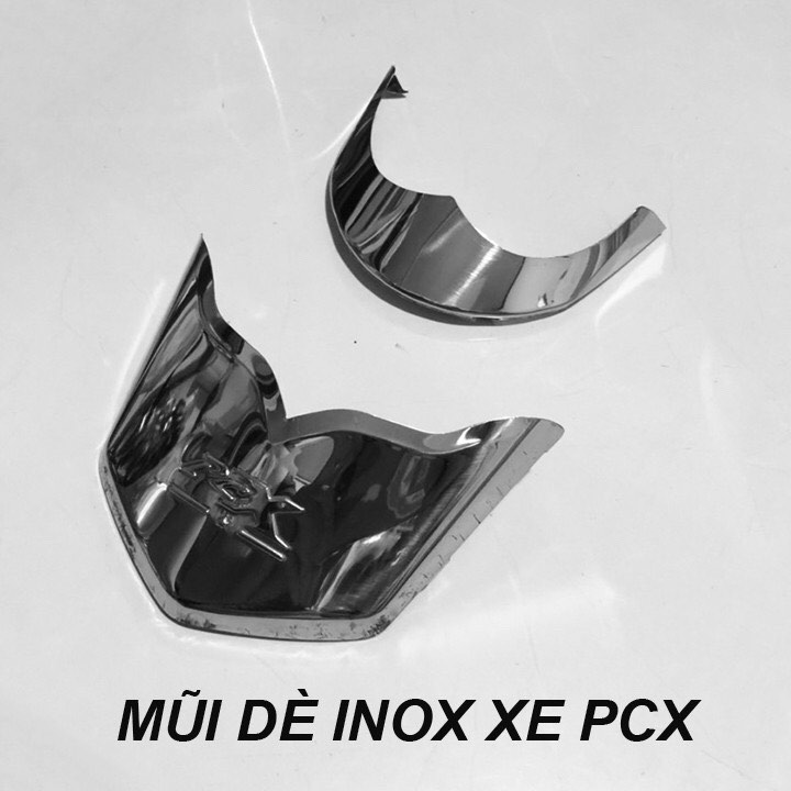 Mỏ đuôi dè inox pcx 2018