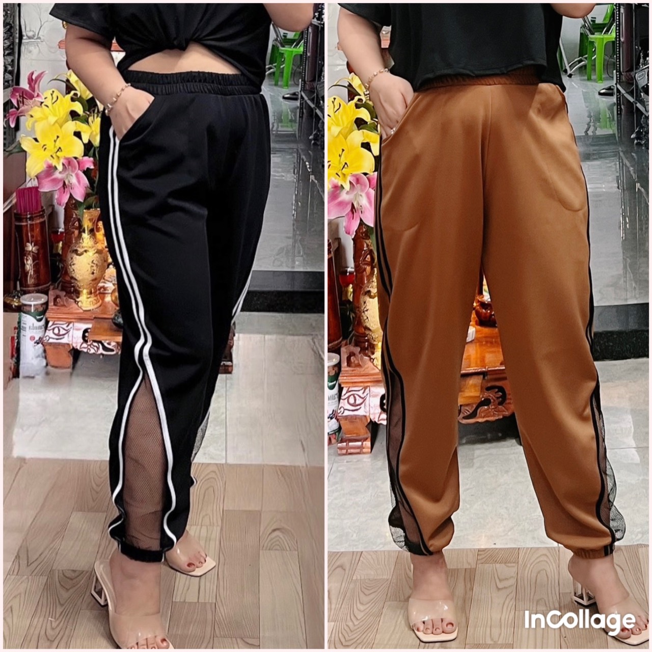 Quần Thể Thao phối lưới Bigsize 60kg đến 95kg